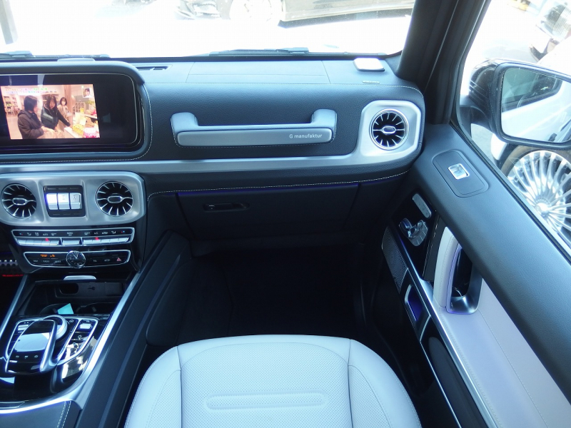 メルセデスベンツ&nbsp;Gクラス&nbsp;G400d　左ハンドル　AMGライン　マニュファクトゥーアプログラム　ホワイトレザー&nbsp;中古車