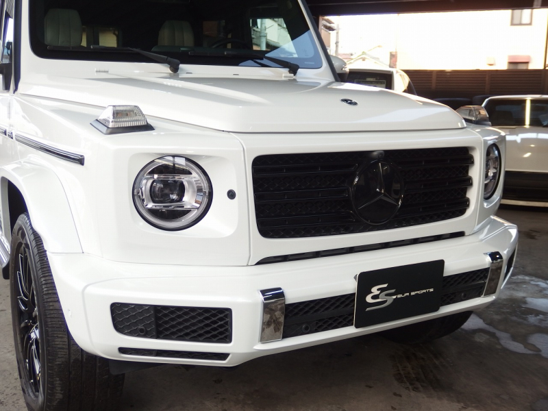 メルセデスベンツ&nbsp;Gクラス&nbsp;G400d　左ハンドル　AMGライン　マニュファクトゥーアプログラム　ホワイトレザー&nbsp;中古車