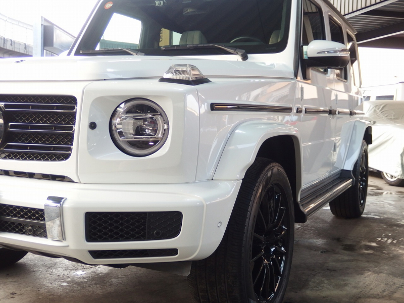 メルセデスベンツ&nbsp;Gクラス&nbsp;G400d　左ハンドル　AMGライン　マニュファクトゥーアプログラム　ホワイトレザー&nbsp;中古車