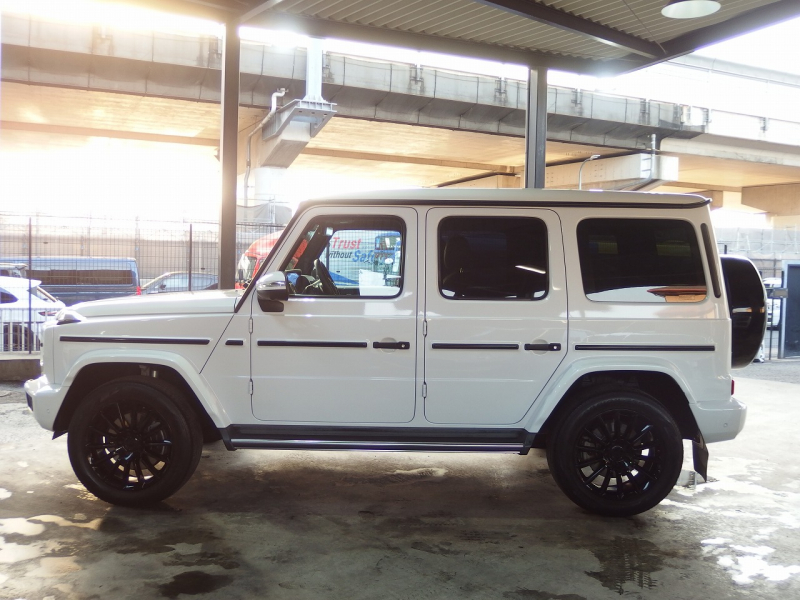 メルセデスベンツ&nbsp;Gクラス&nbsp;G400d　左ハンドル　AMGライン　マニュファクトゥーアプログラム　ホワイトレザー&nbsp;中古車