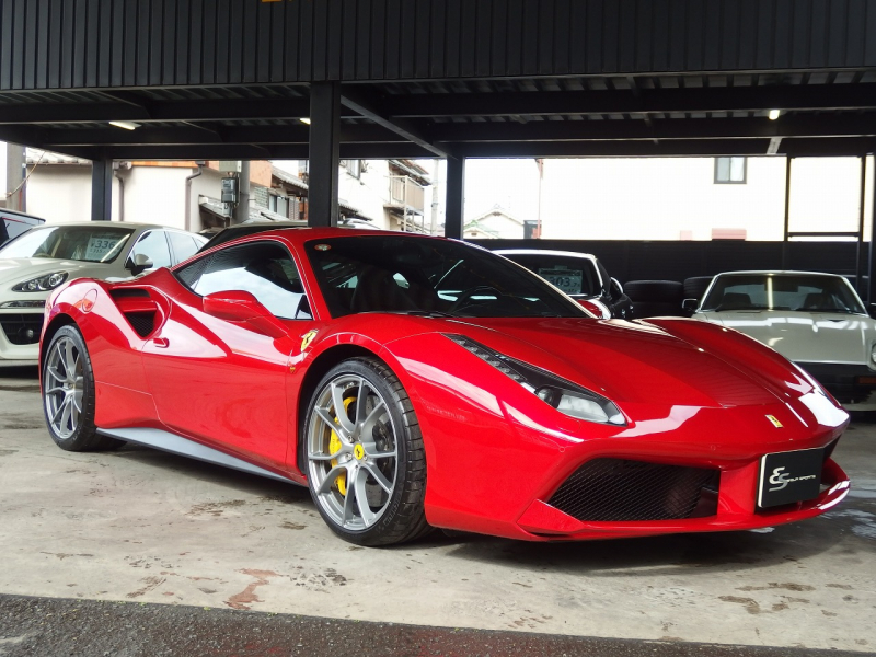 フェラーリ&nbsp;488GTB&nbsp;正規ディーラー車　左ハンドル　&nbsp;中古車