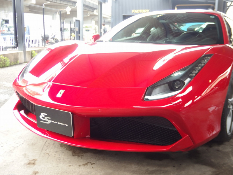 フェラーリ&nbsp;488GTB&nbsp;正規ディーラー車　左ハンドル　&nbsp;中古車