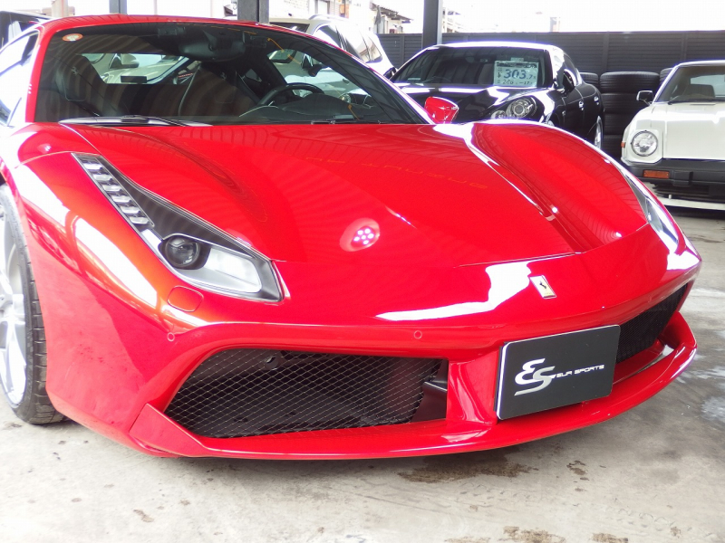 フェラーリ&nbsp;488GTB&nbsp;正規ディーラー車　左ハンドル　&nbsp;中古車