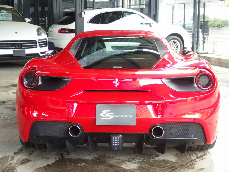 フェラーリ&nbsp;488GTB&nbsp;正規ディーラー車　左ハンドル　&nbsp;中古車