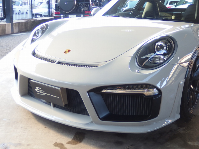ポルシェ&nbsp;911(Type911)&nbsp;PDK　右ハンドル　EUR-GTフルエアロ　ES可変マフラー　BCフォージドアルミホイール　KW車高調&nbsp;中古車