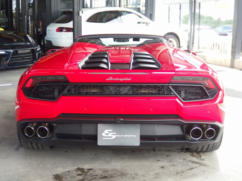 ランボルギーニ&nbsp;ウラカン&nbsp;スパイダー　LP580-2　RWD　正規ディーラー車　右ハンドル&nbsp;中古車