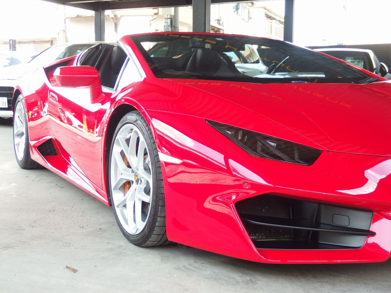 ランボルギーニ&nbsp;ウラカン&nbsp;スパイダー　LP580-2　RWD　正規ディーラー車　右ハンドル&nbsp;中古車