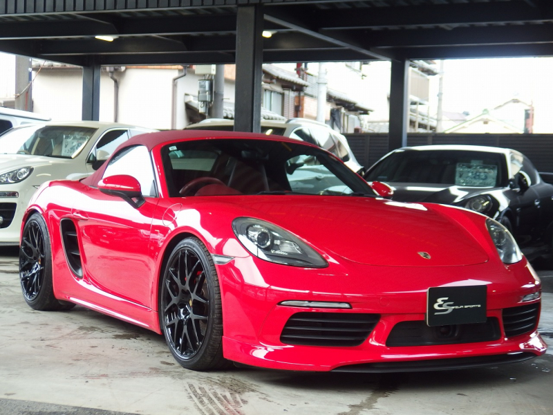 ポルシェ&nbsp;718 ボクスター&nbsp;PDK　正規ディーラー車　右ハンドル&nbsp;中古車