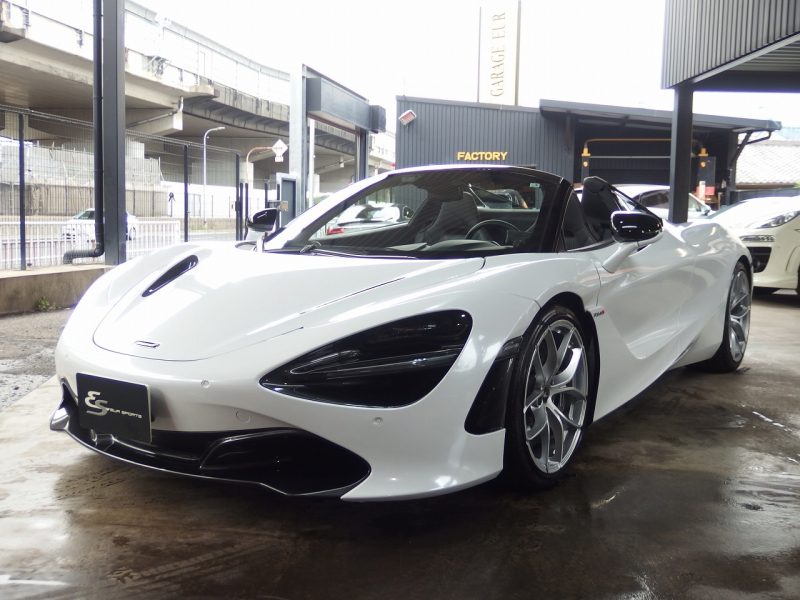 マクラーレン&nbsp;720S&nbsp;スパイダー　正規ディーラー車　左ハンドル　フロントリフトシステム&nbsp;中古車