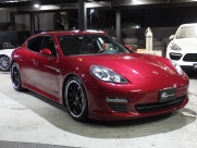 ポルシェ パナメーラ S　ディーラー車　左ハンドル　エアサス 中古車