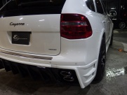 ポルシェ カイエン V6　左ハンドル　サンルーフ　シートヒーター 中古車