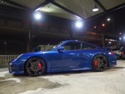 ポルシェ 911(Type997) PDK スポーツクロノPKG EUR-GT リモコン式可変バルブマフラー 中古車