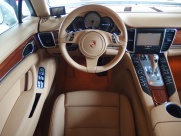 ポルシェ パナメーラ S EUR-GTフルエアロ 左ハンドル エアサス ベンチレーションシート 新車並行 中古車