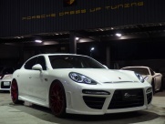 ポルシェ パナメーラ 4S ディーラー車 左ハンドル EUR-GTフルエアロ 中古車