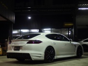 ポルシェ パナメーラ ターボ　左ハンドル　EUR-GTフルエアロ 中古車