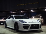 ポルシェ パナメーラ ターボ　左ハンドル　EUR-GTフルエアロ 中古車
