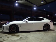 ポルシェ パナメーラ ターボ　左ハンドル　EUR-GTフルエアロ 中古車