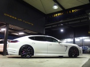 ポルシェ パナメーラ ターボ　左ハンドル　EUR-GTフルエアロ 中古車