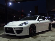 ポルシェ パナメーラ ターボ　左ハンドル　EUR-GTフルエアロ 中古車