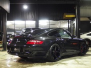 ポルシェ&nbsp;911(Type997)&nbsp;ターボ　スポーツクロノPKG　正規ディーラー車　テックアートアルミ&nbsp;中古車