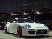 ポルシェ&nbsp;911(Type997)&nbsp;カレラ　EUR-GTRワイドボディ　正規ディーラー車&nbsp;中古車