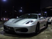 フェラーリ F430 F1 ハーマン 左ハンドル  グレーレザー 中古車