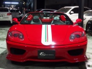 フェラーリ 360 スパイダー Ｆ1 正規ディーラー車 クラッチ交換済み 中古車