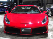 フェラーリ 488GTB F1 DCT 左ハンドル  ESスポーツマフラー ESアルミホイール ESエアロニウム 中古車