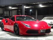 フェラーリ 488GTB F1 DCT 左ハンドル  ESスポーツマフラー ESアルミホイール ESエアロニウム 中古車