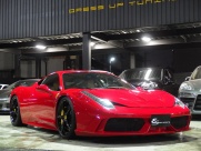 フェラーリ&nbsp;458イタリア&nbsp;F1 DCT ESスポーツマフラー スペチアーレタイプフロントバンパー&nbsp;中古車
