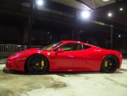 フェラーリ&nbsp;458イタリア&nbsp;F1 DCT ESスポーツマフラー スペチアーレタイプフロントバンパー&nbsp;中古車