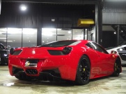 フェラーリ&nbsp;458イタリア&nbsp;F1 DCT ESスポーツマフラー スペチアーレタイプフロントバンパー&nbsp;中古車