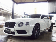 ベントレー&nbsp;コンチネンタル GT&nbsp;V8　2015モデル　正規ディーラー車　右ハンドル　ブラックレザー　ホワイトステッチ&nbsp;中古車