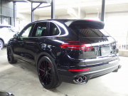 ポルシェ カイエン 正規デーラー車 右ハンドル ワンオーナー ES9-22inアルミ ESスポーツマフラー ESローダウンサス 中古車