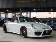 ポルシェ 911(Type997) カレラ カブリオレ EUR-GTRワイドボディ 後期モデル 1オーナー PDK 正規ディーラー車 左ハンドル スポーツクロノPKG 中古車