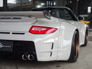 ポルシェ 911(Type997) カレラ カブリオレ EUR-GTRワイドボディ 後期モデル 1オーナー PDK 正規ディーラー車 左ハンドル スポーツクロノPKG 中古車