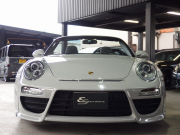ポルシェ 911(Type997) カレラ カブリオレ EUR-GTRワイドボディ 後期モデル 1オーナー PDK 正規ディーラー車 左ハンドル スポーツクロノPKG 中古車