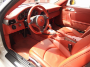 ポルシェ 911(Type997) カレラ 後期モデル 正規ディーラー車 左ハンドル スポーツクロノPKG PASM テラコッタレザーインテリア シートヒーター 中古車