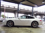 ポルシェ 911(Type997) カレラ 後期モデル 正規ディーラー車 左ハンドル スポーツクロノPKG PASM テラコッタレザーインテリア シートヒーター 中古車