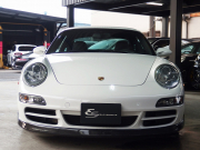 ポルシェ 911(Type997) カレラ4S  正規ディーラー車 Tip-s 左ハンドル スポーツクロノPKG  PASM ESスポーツマフラー ES3-19inアルミ ESローダウンサス 社外カーボンリップ 中古車