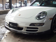 ポルシェ 911(Type997) カレラ4S  正規ディーラー車 Tip-s 左ハンドル スポーツクロノPKG  PASM ESスポーツマフラー ES3-19inアルミ ESローダウンサス 社外カーボンリップ 中古車