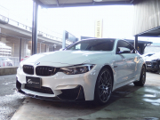 BMW 4シリーズ M4 コンペティション 正規ディーラー車 右ハンドル カーボンリップスポイラー カーボンフロントスプリッター カーボンインテリア 純正20inアルミ 中古車