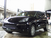 ポルシェ カイエン V6 右ハンドル 正規ディーラー車 ワンオーナー ベージュレザー 18インチアルミホイール 中古車