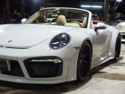 ポルシェ 911(Type991) カレラ カブリオレ PDK スポーツクロノPKG  EUR-GTRワイドボディ エントリードライブ スポーツステアリング シートベンチレーション シートヒーター 中古車