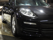 ポルシェ パナメーラ 正規ディーラー車 後期モデル PDK PASM スポーツデザインステアリング パドルシフト PASM サラウンドビューシステム 前後シートヒーター 中古車