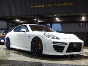 ポルシェ&nbsp;パナメーラ&nbsp;4S 正規ディーラー車 右ハンドル PDK EUR-GTエアロ ES5-22inアルミ ESスポーツマフラー サンルーフ アダプティブクルーズコントロール&nbsp;中古車