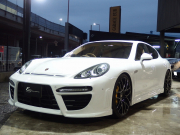 ポルシェ&nbsp;パナメーラ&nbsp;4S 正規ディーラー車 右ハンドル PDK EUR-GTエアロ ES5-22inアルミ ESスポーツマフラー サンルーフ アダプティブクルーズコントロール&nbsp;中古車