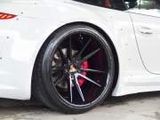 ポルシェ&nbsp;911(Type991)&nbsp;カレラS 左ハンドル PDK EUR-GTRワイドボディキット ES9-21inアルミ ESスポーツマフラー スポーツクロノPKG  サンルーフ PASM シートヒーター&nbsp;中古車