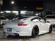 ポルシェ&nbsp;911(Type991)&nbsp;カレラS 左ハンドル PDK EUR-GTRワイドボディキット ES9-21inアルミ ESスポーツマフラー スポーツクロノPKG  サンルーフ PASM シートヒーター&nbsp;中古車