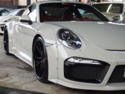 ポルシェ&nbsp;911(Type991)&nbsp;カレラS 左ハンドル PDK EUR-GTRワイドボディキット ES9-21inアルミ ESスポーツマフラー スポーツクロノPKG  サンルーフ PASM シートヒーター&nbsp;中古車